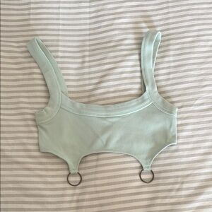 Urban Outfitters Sage Green Top